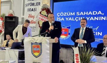 Sincan Kamyoncular ve Şoförler Esnaf Odası Başkanı İsa Yalçın güven tazeledi