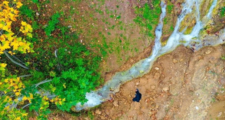 Sındırgı’da deprem mucizesi: 20 yıldır kuruyan su kaynağı yeniden hayat buldu