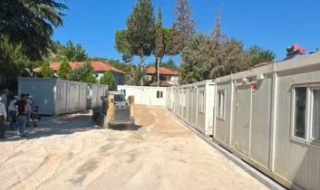 Sındırgı’da Konteyner Kent Kuruluyor