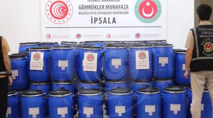 Sınır kapısı’nda 4 ton uyuşturucu ele geçirildi