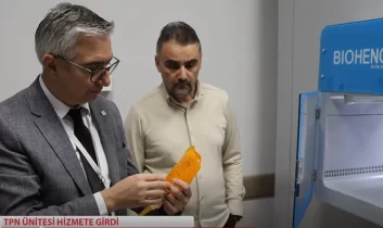 Sivas numune hastanesinde TPN ünitesi hizmetesi başladı