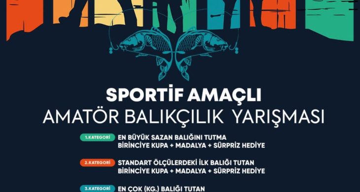 Balıkesir’de Sportif Amaçlı Amatör Balıkçılık Yarışması başlıyor