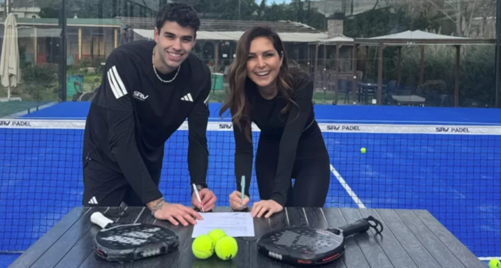 SRV Padel’den milli sporcuya bir ilk niteliğinde destek