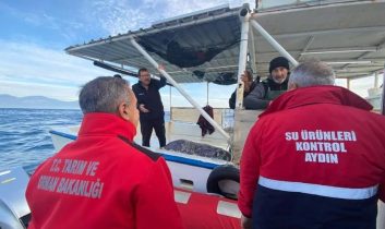 Aydın’da su ürünleri denetimi sürüyor
