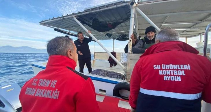 Aydın’da su ürünleri denetimi sürüyor