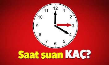 Saatlerinizi Kontrol Edin!
