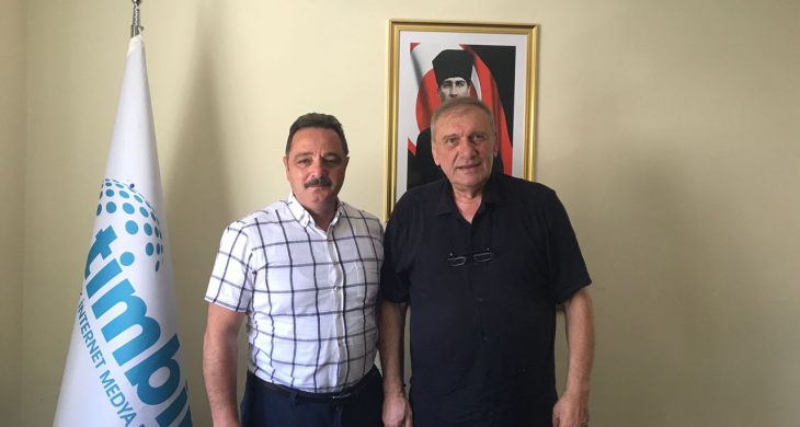 Enerji ve Tabii Kaynaklar Bakanlığı Emekli Müsteşar yardımcısı Eryılmaz’dan Dr. Süleyman Basa’ya ziyaret