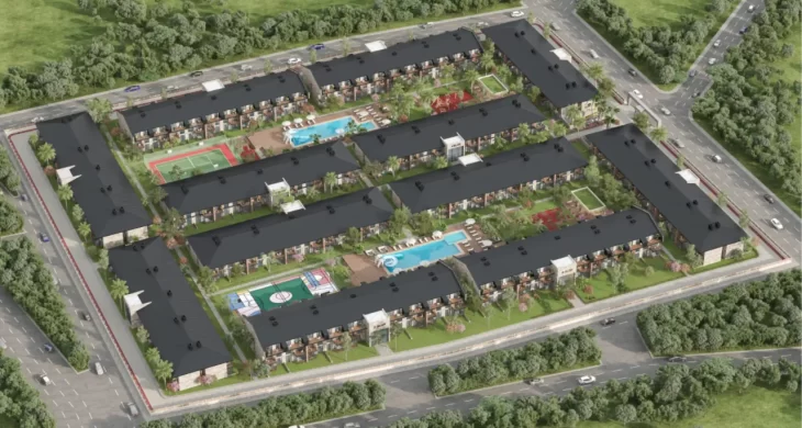 Tatil Köyü konforunda yaşam alanı isteyenlerin tercihi: Sun City Antalya Projesi!