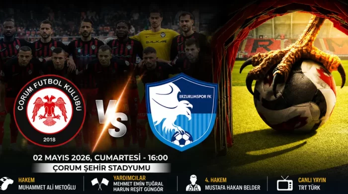Süper Lig yolunda randevu Arca Çorum FK- Erzurumspor FK