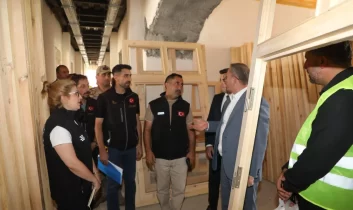 Susuz Hükümet Konağı restorasyonunda çalışmalar sürüyor