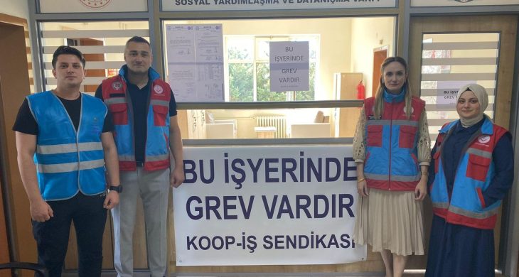 Koop-İş Sendikası grev kararı aldı: SYDV çalışanları iş bıraktı