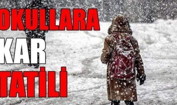 Kars’ta eğitime kar engeli: okullar tatil edildi!