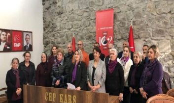 CHP Kars Kadın Kolları’ndan 5 aralık mesajı: “Çare eşitlikte, çare eşit temsilde!”