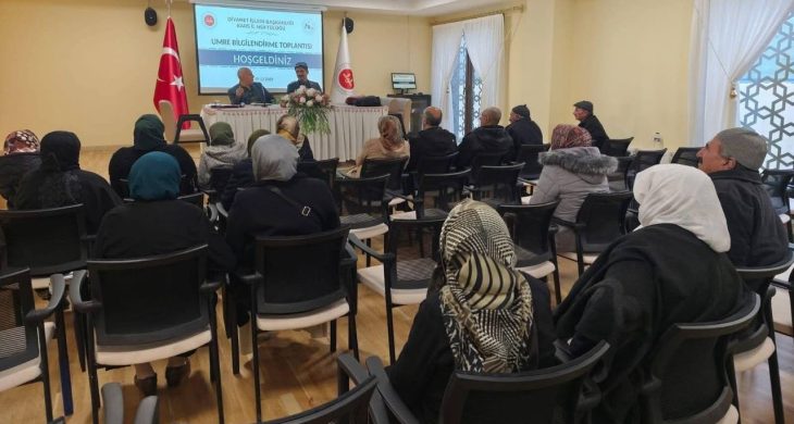 Kars’ta Umre yolcularına bilgilendirme semineri düzenlendi
