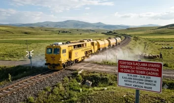 TCDD’den ilaçlama uyarısı: Demiryolu güzergâhında 15 günlük tedbir çağrısı