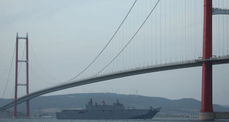 Türk donanması Boğaz’da millî teknoloji coşkusunu selamlayacak
