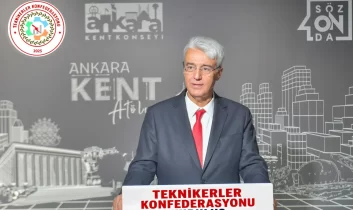 Teknikerler Konfederasyonu kuruluşu basın açıklamasında; ‘Meslek Odası’ talep etti