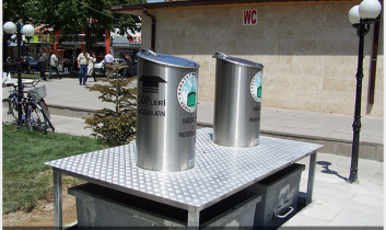 Aksaray Belediyesi, 20 Bölgeye Yeraltı Çöp Konteynırı Yerleştirecek