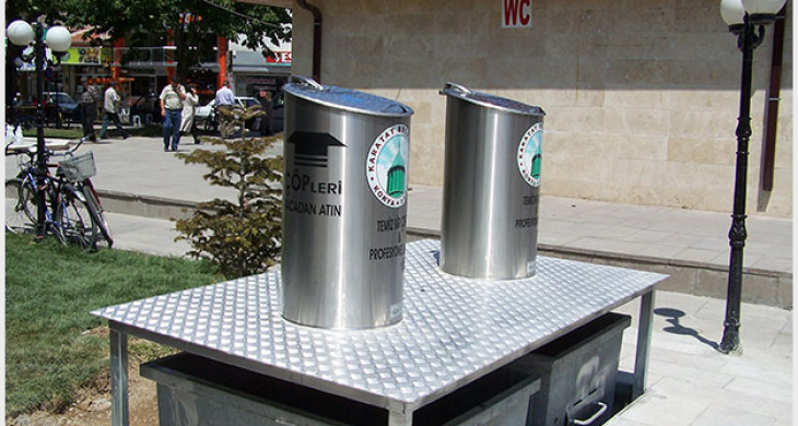 Aksaray Belediyesi, 20 Bölgeye Yeraltı Çöp Konteynırı Yerleştirecek