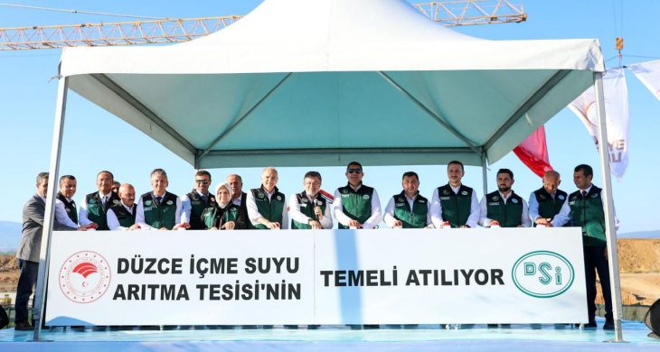 Tarım Bakanı Yumaklı, Düzce İçme Suyu Arıtma Tesisi’nin temelini attı