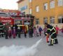 İtfaiye’den Minik Öğrencilere Yangın Dersi