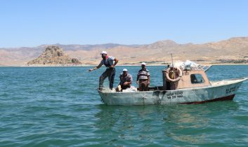 Elazığ’da Balıkçılar “ vira bismillah” dedi