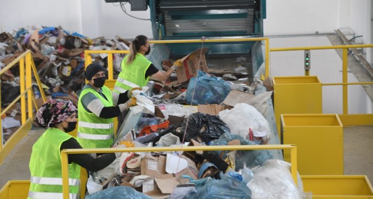 Aksaray’da 1. Sınıf Atık Getirme Merkezi Faaliyete Başladı