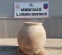 Aksaray’da Bizans dönemine ait Pithos adı verilen küp ele geçirildi