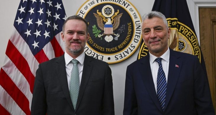 Ticaret Bakanı Bolat, ABD Ticaret Temsilcisi Greer ile görüştü