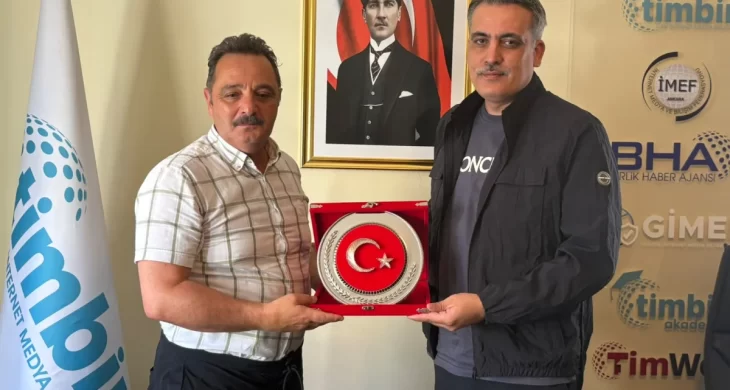 TİMBİR Adana Bölge Başkanı Bozkurt’tan genel merkeze ziyaret