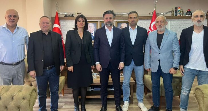 TİMBİR Antalya Şubesi’nden MHP İl Başkanlığı’na ziyaret