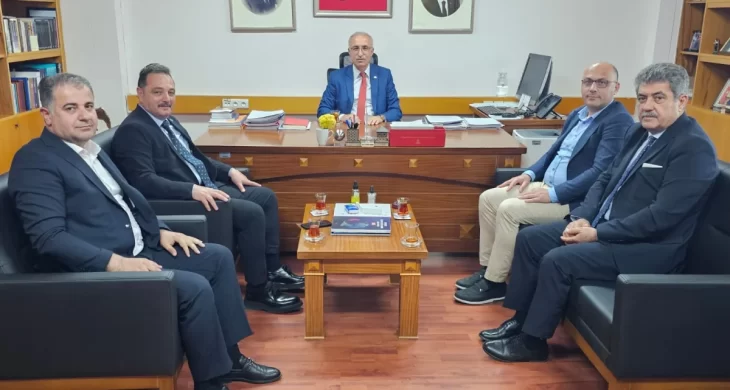 TİMBİR heyeti YÖK’de; Prof. Dr. Karaman’a ziyaret