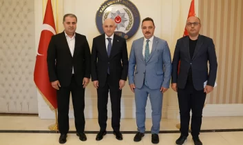 TİMBİR heyetinden Ankara İl Emniyet Müdürü Maksut Yüksek’e ziyaret