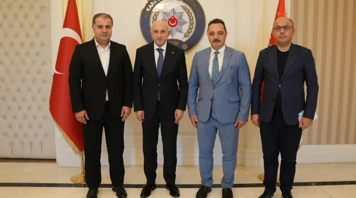 TİMBİR heyetinden Ankara İl Emniyet Müdürü Maksut Yüksek’e ziyaret