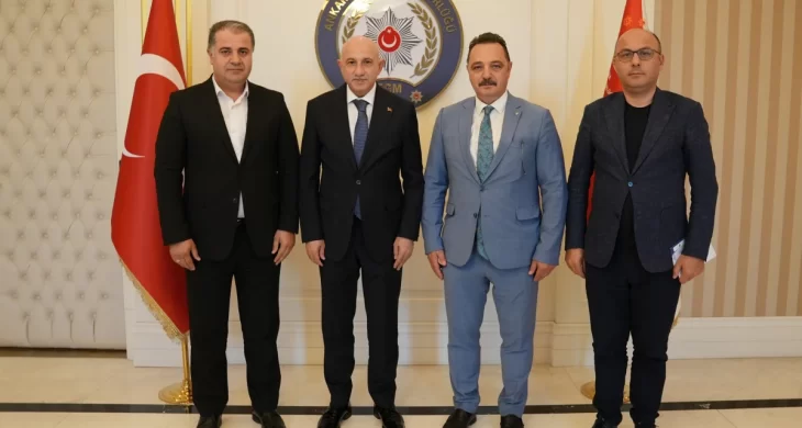 TİMBİR heyetinden Ankara İl Emniyet Müdürü Maksut Yüksek’e ziyaret