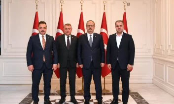 TİMBİR heyetinden Ankara Valisi Canbolat’a ziyaret
