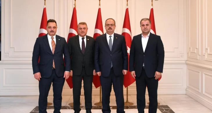 TİMBİR heyetinden Ankara Valisi Canbolat’a ziyaret
