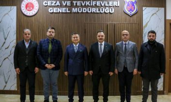 TİMBİR heyetinden Ceza ve Tevkifevleri Genel Müdürü Yıldırım’a ziyaret