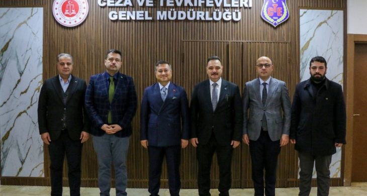 TİMBİR heyetinden Ceza ve Tevkifevleri Genel Müdürü Yıldırım’a ziyaret