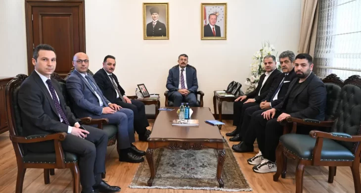 TİMBİR heyetinden İçişleri Bakan Yardımcısı Ali Çelik’e ziyaret
