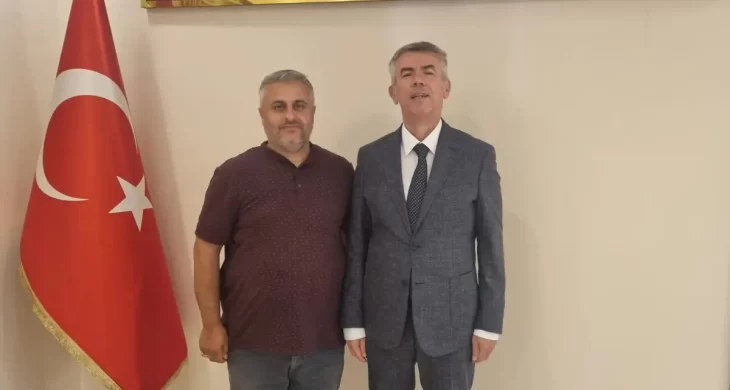 TİMBİR İngiltere Temsilcisi İsmail Karakaş, İş İnsanları Mustafa Aycı ve Bülent Turan’dan Bodrum Kaymakamı Ali Sırmalı’ya Ziyaret