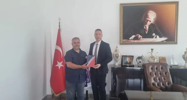TİMBİR İngiltere Temsilcisi İsmail Karakaş ve İş İnsanı Mustafa Aycı’dan Milas Kaymakamı Mustafa Ünver Böke’ye ziyaret