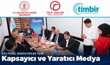 TİMBİR, kültürel endüstri için medya projesini basın lansmanıyla tanıttı