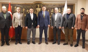 TİMBİR, Milli Savunma Bakanlığı’nda; Bakan Yardımcısı Ayhan’a ziyaret