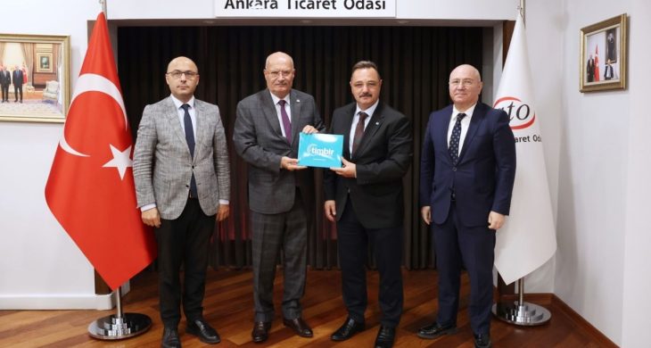 TİMBİR’den ATO Başkanı Gürsel Baran’a ziyaret
