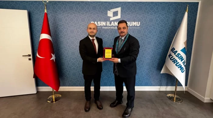 TİMBİR’den Trabzon Basın İlan Kurumu Bölge Müdürü Nuhoğlu’na ziyaret