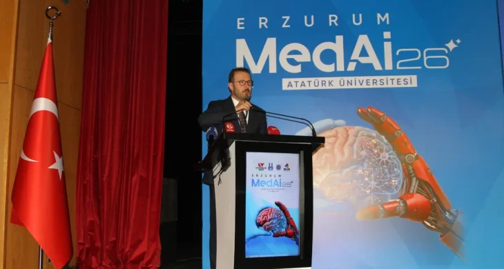 Tıp dünyası Erzurum’daki Yapay Zekâ Kongresinde Buluştu