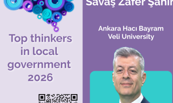 Prof.Dr. Savaş Zafer Şahin, Dünyanın Yerel Yönetimde Kanaat Önderleri listesinde