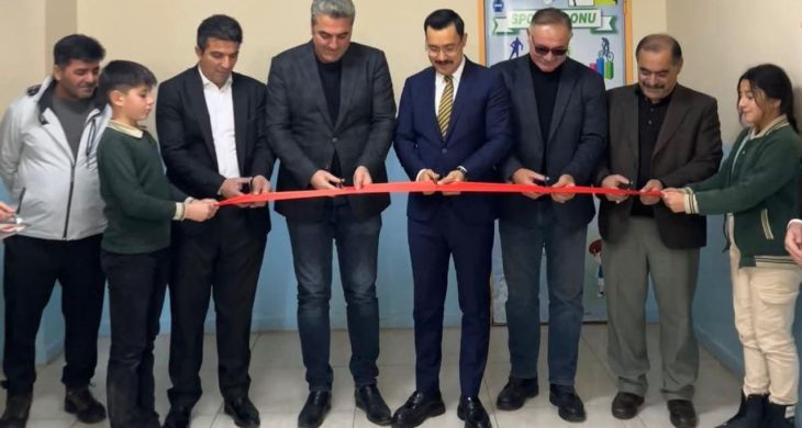 Akyaka’da eğitime ve spora anlamlı destek: Yeni spor odası hizmete açıldı