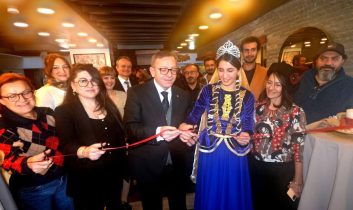 V. Uluslararası Sanat Çalıştayı Resim Sergisi Sarıkamış’ta açıldı